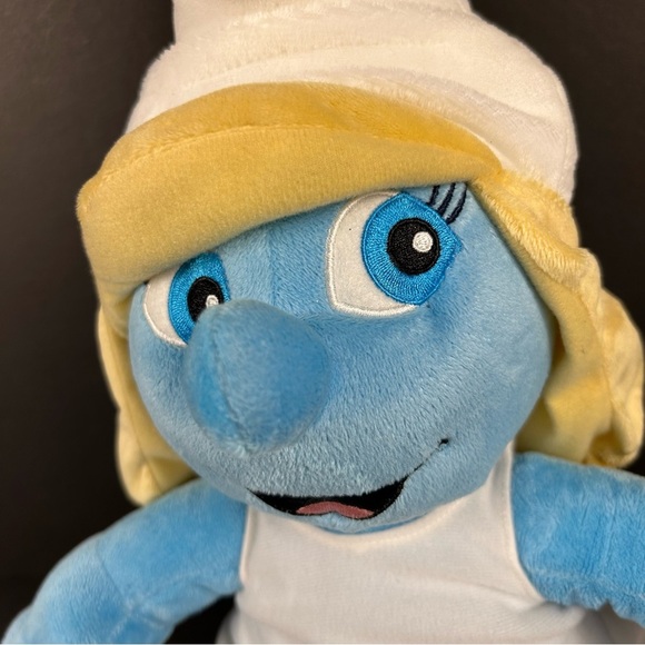 Build A Bear The Smurfs 16" Smurfette Plush Stuffed Toy 2011 - Picture 3 of 6